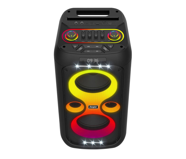 Energizer Głośnik walizka Bluetooth FM USB MP3 6000mAh do 10m RGB - 1322594 - zdjęcie 5